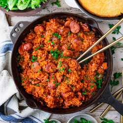 One Pan Smoked Sausage And Rice