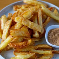Crispy Oven Fries With Chicken Salt