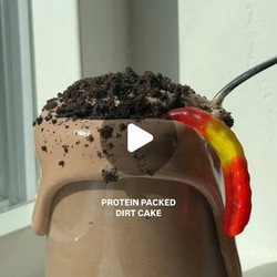 High Protein Dirt Cake