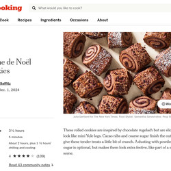 Bûche De Noël Cookies
