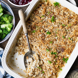 Chicken Stuffing Skillet