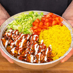 Halal Guys Chicken Over Rice But Better
