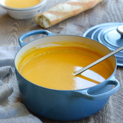 Butternut Squash &amp; Sweet Potato Soup