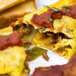 Bacon Cheese Omelet