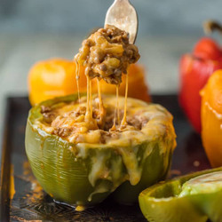 Cheesy Mexican Stuffed Peppers Recipe