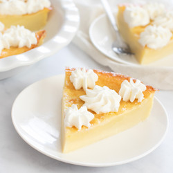 4 Ingredient Impossible Pie (dairy-free)