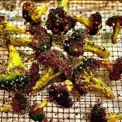 Air Fryer Broccoli With Everything Bagel Seasoning