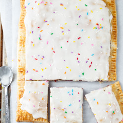 Giant Strawberry Pop Tart