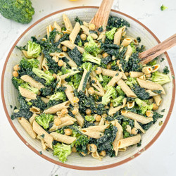 Vegan Caesar Pasta Salad