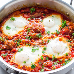 Shakshuka With Italian Sausage