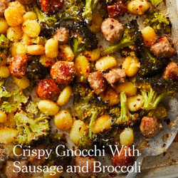 Crispy Gnocchi With Sausage And Broccoli