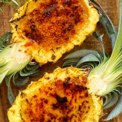 Pineapple Crème Brûlée