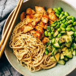 15 Minute Meal Prep: Sesame Noodle Bowls