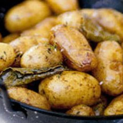 Garlicky Fondant Potatoes