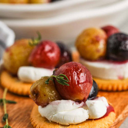 Roasted Grapes