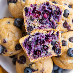 Blueberry Protein Muffins