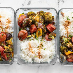 Smoky Roasted Sausage And Vegetables