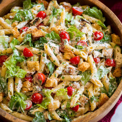 Chicken Caesar Pasta Salad