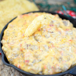 Sausage &amp; Pimento Cheese Dip