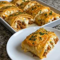 Cheesy Beef Enchilada Stacks: A Perfect Family Dinner