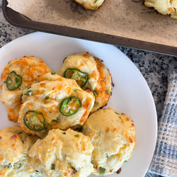 Cottage Cheese Breakfast Biscuits