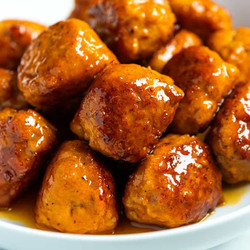 Hot Honey Chicken Meatballs