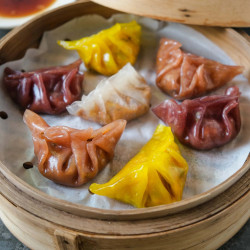 Cheater Crystal Dumplings Made With Rice Paper