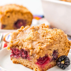 Blackberry Brown Sugar Coffee Cake