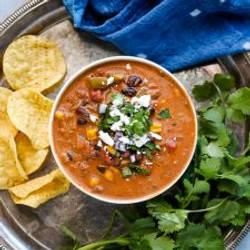 Vegetarian Enchilada Soup