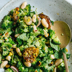 Broccoli, Date And Pistachio Salad