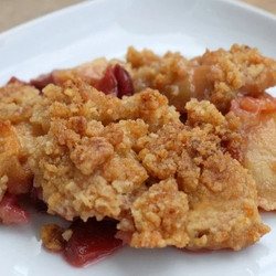 Apricot And Cherry Crisp