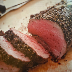 Pepper-Crusted Beef Tenderloin Roast