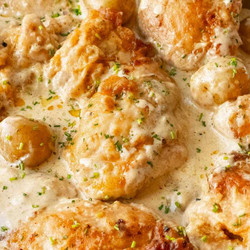 Creamy One-pan Chicken And Potatoes