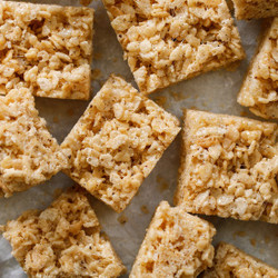 Caramelized Brown Butter Rice Krispies Treats