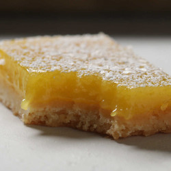 Lemon Bars With Olive Oil And Sea Salt
