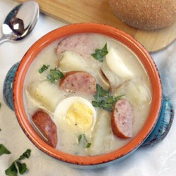 Polish White Borscht (bialy Barszcz)