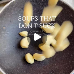 Golden Garlic Soup