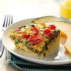 Beef, Potato &amp; Egg Bake