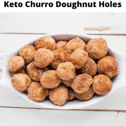 Keto Churro Doughnut Holes