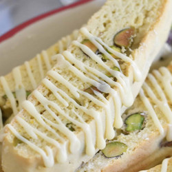 Pistachio-orange Biscotti Made With Olive Oil