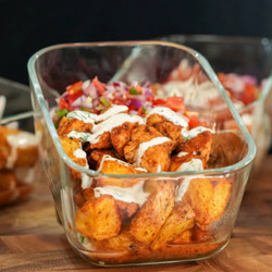Chicken Taco Potato Bowls Meal Prep