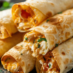 Cream Cheese Chicken Taquitos