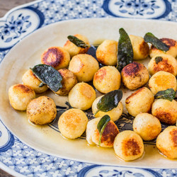 Gnudi With Sage And Brown Butter Sauce