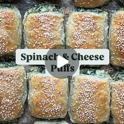 Spinach &amp; Cheese Puffs