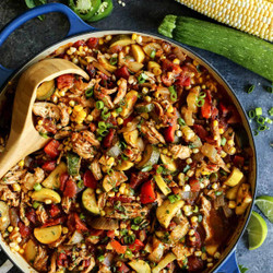 End Of Summer Chicken Chili