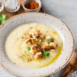 Crème de chou-fleur au safran