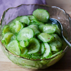 Viennese Cucumber Salad