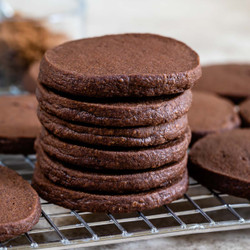 Chocolate Shortbread Cookies Recipe