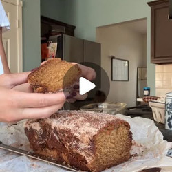 Apple Cider Donut Loaf