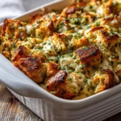 4 Ingredient Chicken And Stuffing Casserole